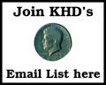 Join KHD's Email List here. Quick 'n' easy.
